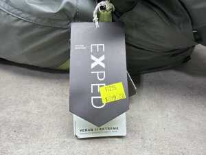 Exped Venus II Extreme 2 person tent moss RRP $699 - 2