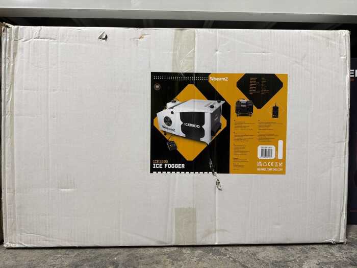 BeamZ Lighting ICE1800 Ice Fogger RRP $449