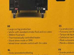 BeamZ Lighting ICE1800 Ice Fogger RRP $449 - 4