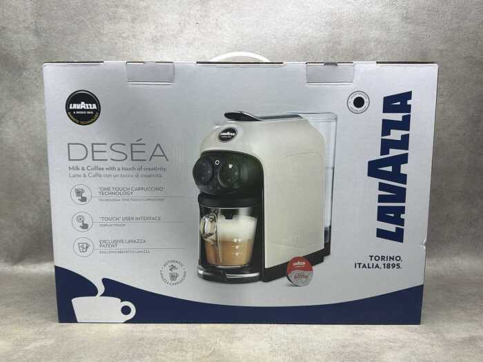 Lavazza Des&eacute;a Milk and coffee machine black RRP $238