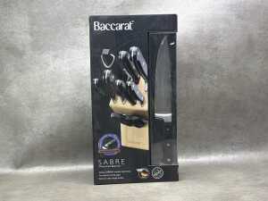 Baccarat Sabre 9 Piece Knife Block Set RRP $129