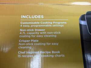 Ninja Air Fryer 4.7L Pro Aircrisp Technology - 2