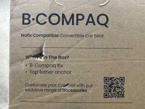 Britax B-Compaq convertible car seat RRP $649 - 3