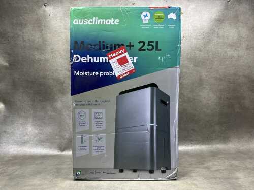 Ausclimate Medium+ 25L Dehumidifier RRP $499