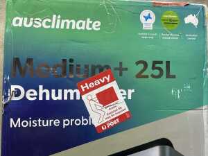 Ausclimate Medium+ 25L Dehumidifier RRP $499 - 2