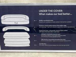 Drool The Spin-Align Dream Bed RRP $349 - 2