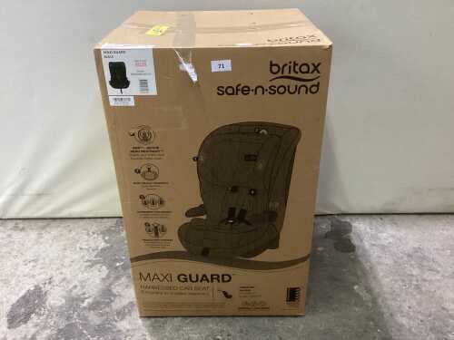 Britax Safe and Sound Maxi Guard forward facing car seat. RRP $469