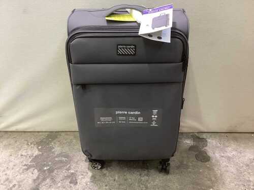 Pierre Cardin soft medium spinner 69cm suitcase. RRP$ 179