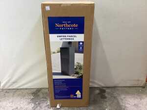 Northcote Empire Parcel letterbox. RRP $269