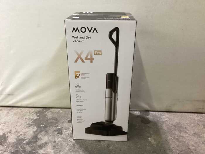 Mova X4 Pro cordless wet and dry vacuum. RRP $399