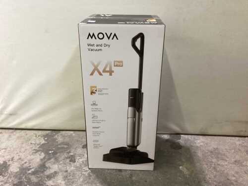 Mova X4 Pro cordless wet and dry vacuum. RRP $399