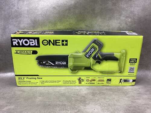 Ryobi 18V One + Pruning Saw RRP $149