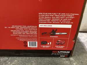 Milwaukee M18 Fuel Chainsaw kit RRP $670 - 3