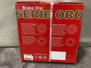 Two Brembo Serie Oro motorcycle brake discs RRP $200 - 2