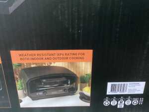 MasterPro 13" Indoor/ Outdoor Ultimate Electric Pizza Oven RRP $495 - 3