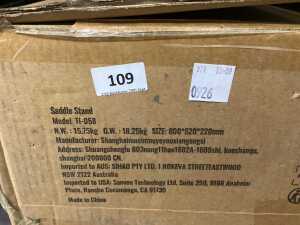 Vevor Freestanding 3 tier Saddle stand RRP $188 - 2