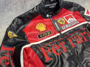 Smash Hit leatherette racing jacket size L - 2
