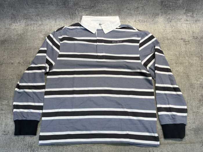 Ena Pelly Stripe Rugby Long Sleeve size AU 8