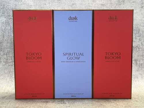 14 · Three Dusk scented reed diffuser sets