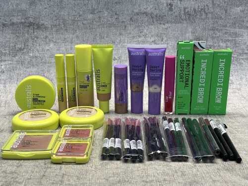 26 · Group of Australis beauty products