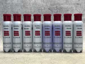 Group of Goldwell Elumen hair colour