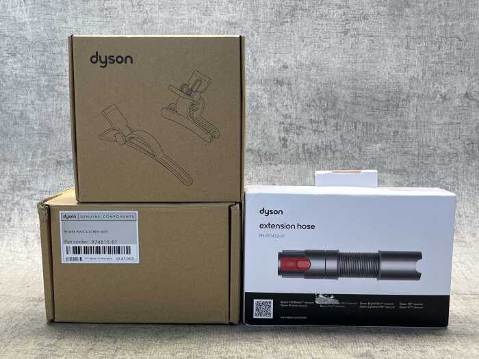 Group of Dyson accessories