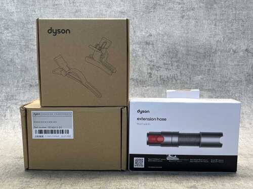 Group of Dyson accessories