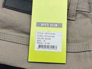 Four pairs of Hawke NPP3 Slim work pants size 34 - 3