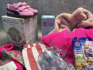 Group of Girls clothing & accessories size 2-4 - 2