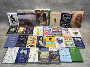 Group of books