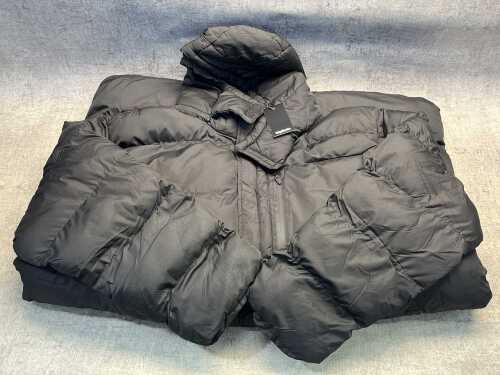 Bigdude puffer trench jacket size 6XL
