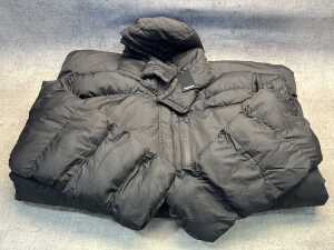Bigdude puffer trench jacket size 6XL