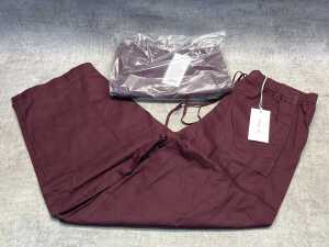 Two pairs of Assembly Label Loxley Cotton Blend pants size 10