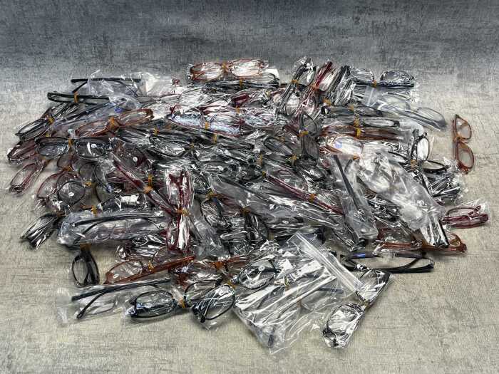 Group of prescription glasses