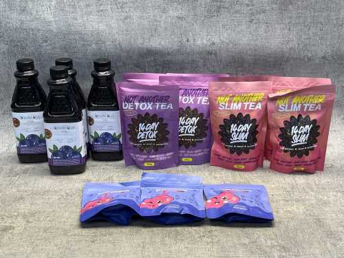 Group of health supplements