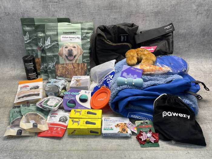 Group of pet products
