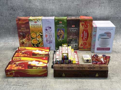 85 · Group of mostly incense