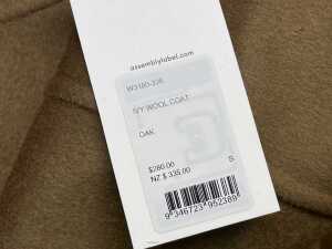 Assembly Label Ivy Trench Coat size S - 4