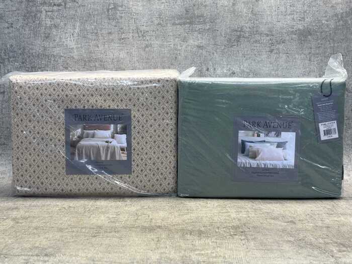 Two Park Avenue sheet sets size Q