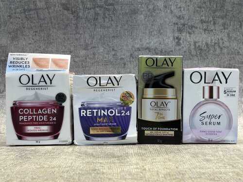 Group of Olay products