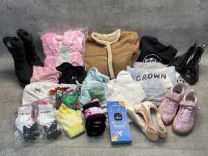 Group of Girls clothing & accessories size 4-6