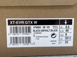 Salomon XT-EVR GORETEX size US 8 Women's - 5