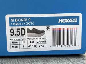 Hoka M Bondi 9 size US 9.5 Men's - 5