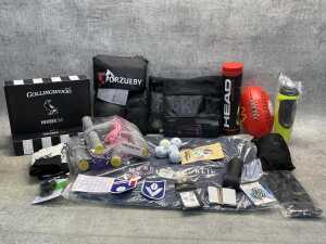 Group of sporting products