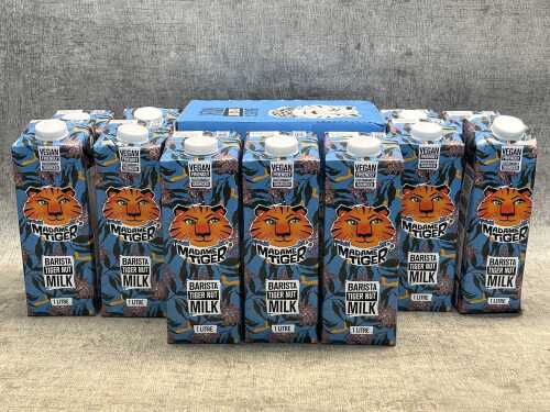 Madame Tiger Barista Tiger Nut Milk, 17 bottles
