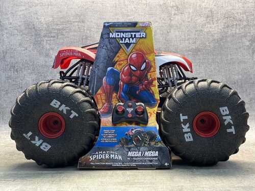 Monster Jam The Amazing Spider-Man RC car