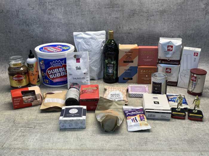Group of food & drinks