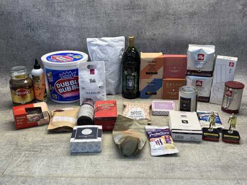 Group of food & drinks