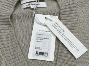 Assembly Label Alora Cashmere V Neck Knit size 14 - 4