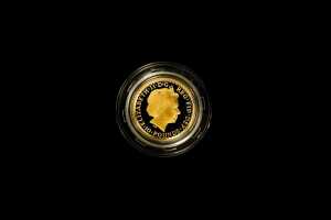 The 2009 UK Britannia &pound;10 1/10 ounce 0.917 gold proof coin - 2